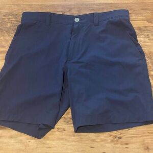 Southern Tide stretch Golf Shorts Navy Blue 33